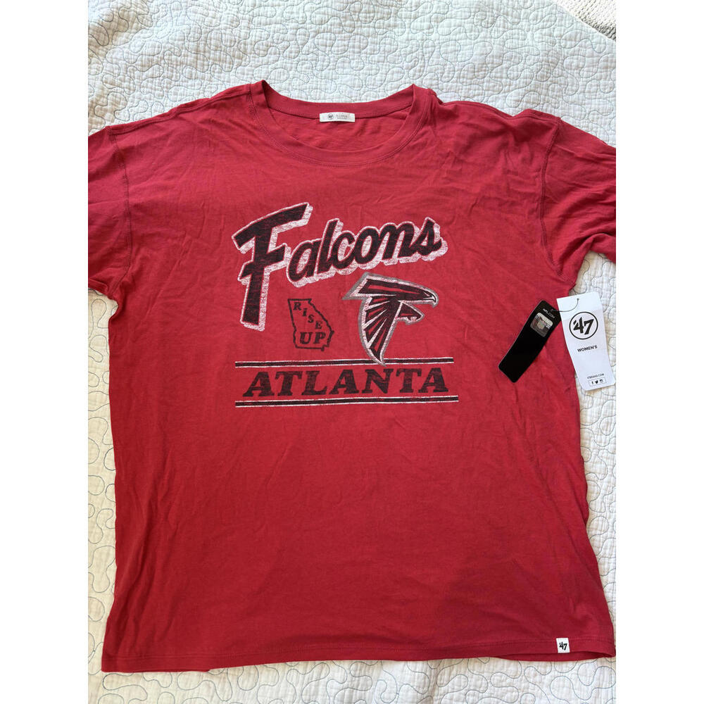 47 Brand Atlanta Falcons Women's T-Shirt Size XL #468β